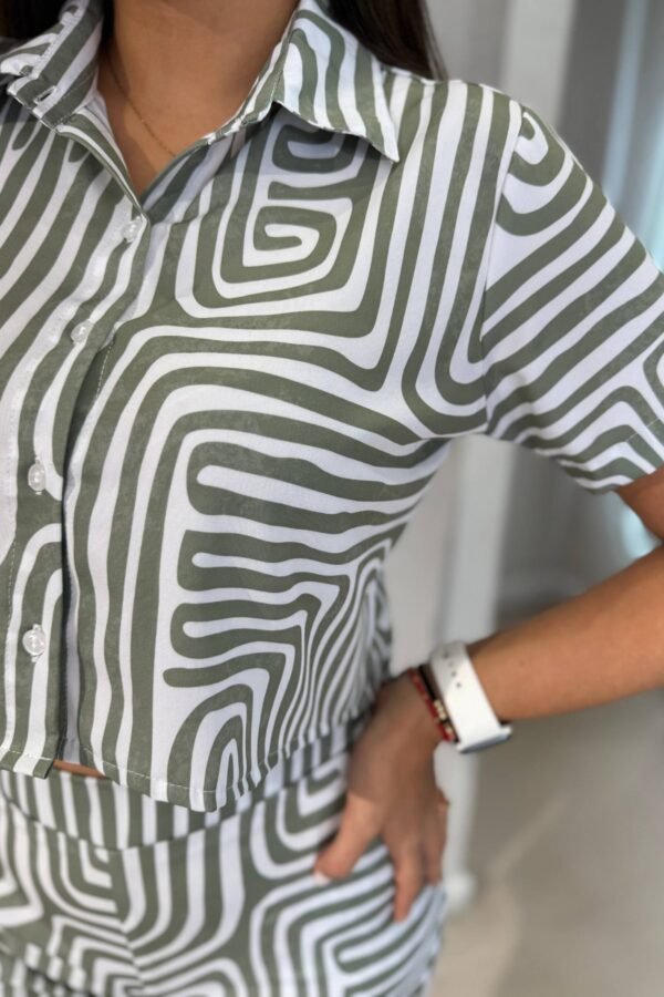 Set Ariana verde lineas - Image 5