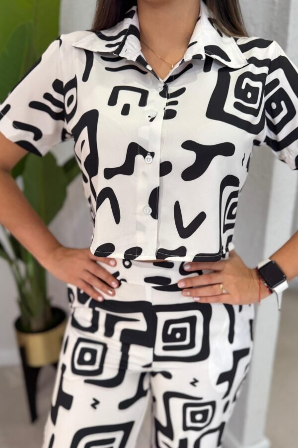 Set Ariana marfil negro - Image 4