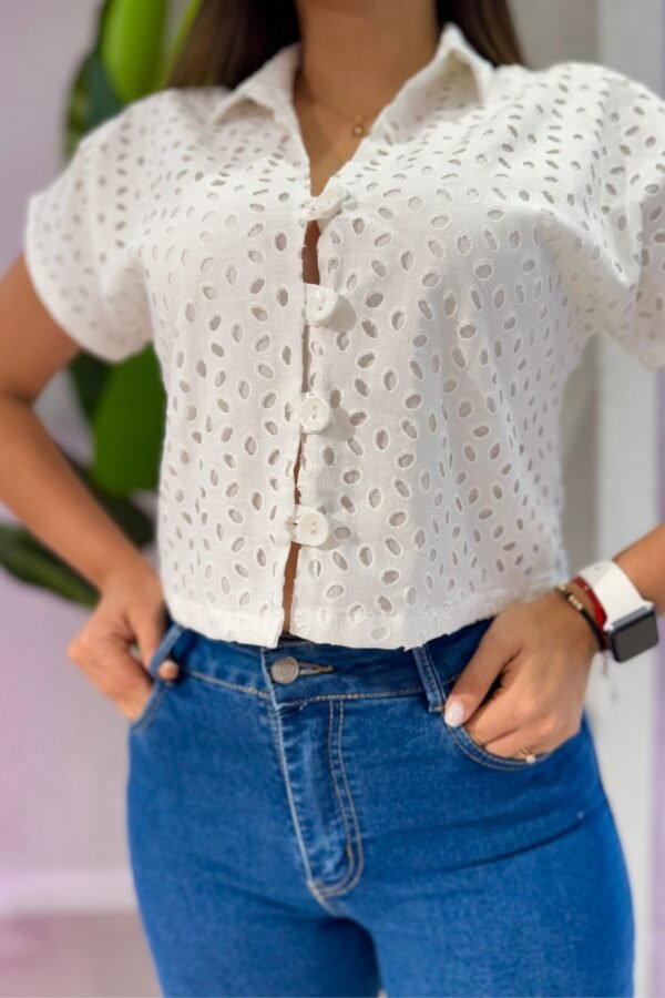 Blusa Eloísa blanca - Image 2