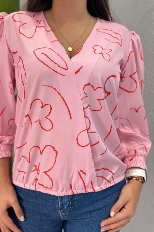 Blusa Miranda rosada - Image 2