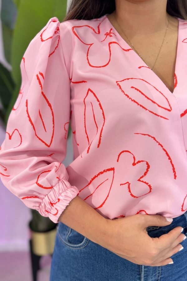 Blusa Miranda rosada - Image 4