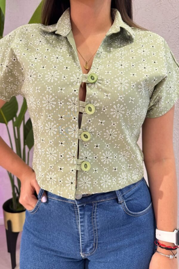Blusa Eloísa verde - Image 2