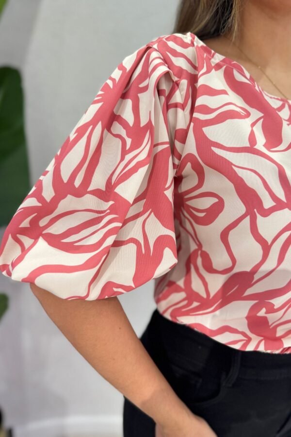 Blusa Samara Coral - Image 3