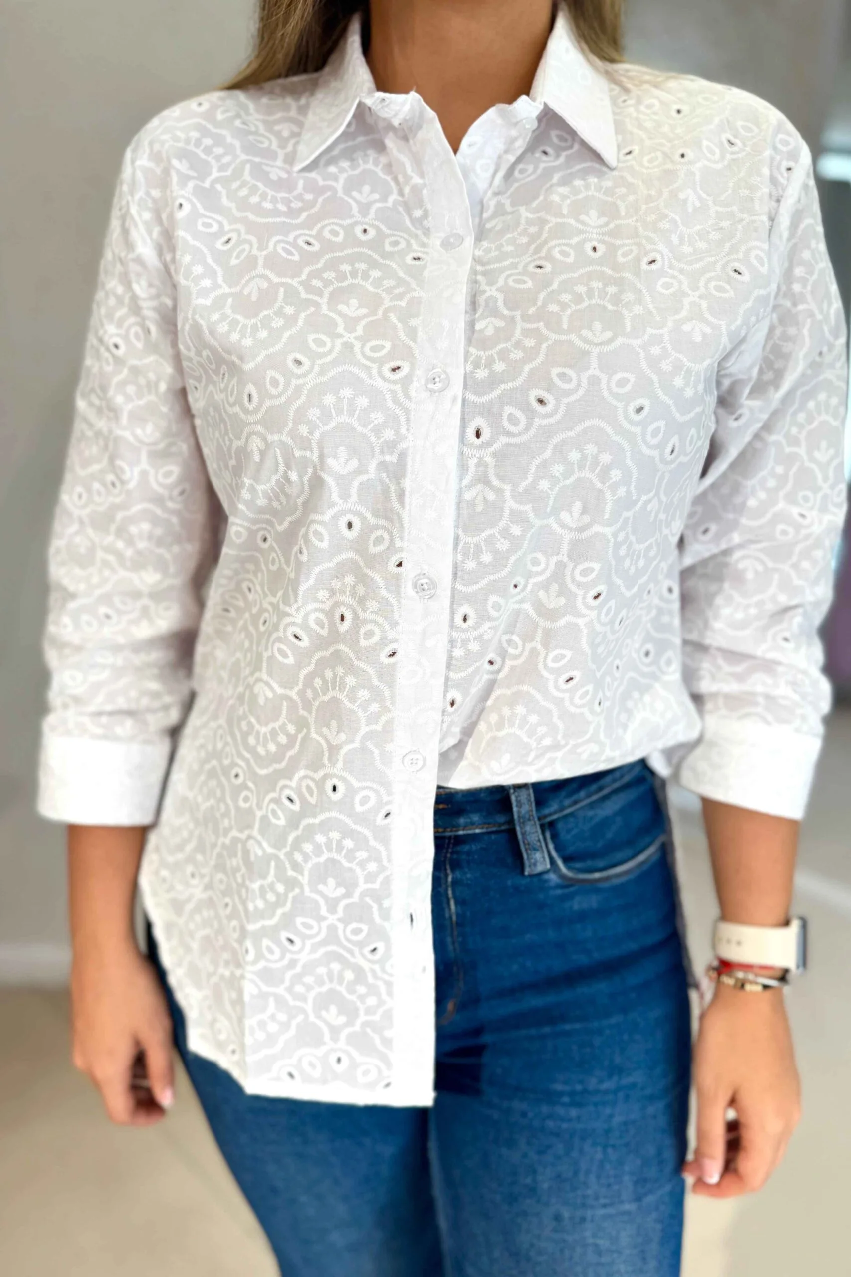 Blusa Lupe blanca - Image 3