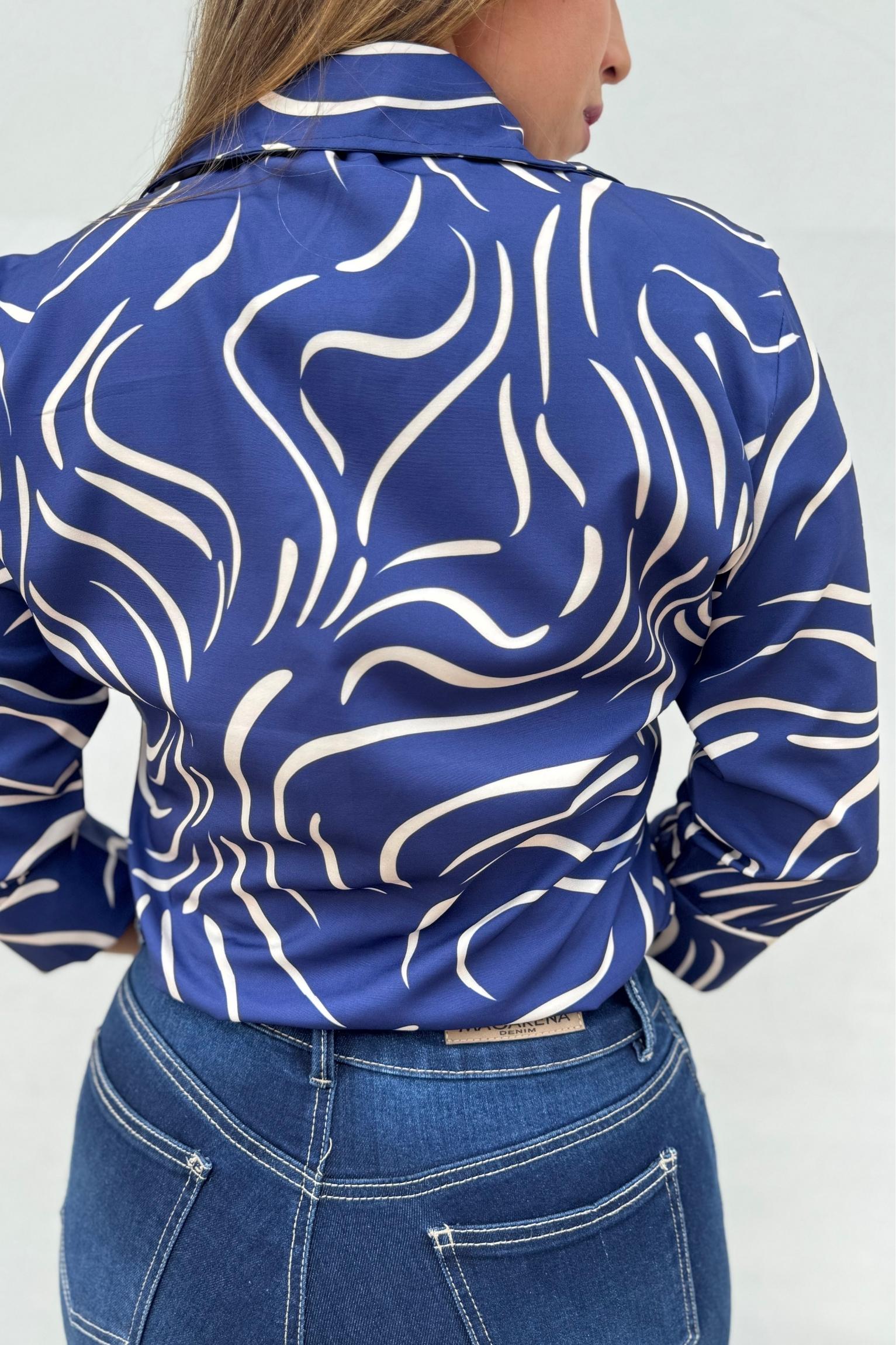 Blusa Zafiro azul rey - Image 4