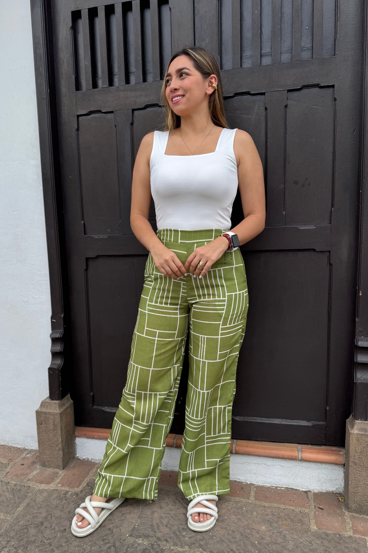 Pantalón Dubai verde