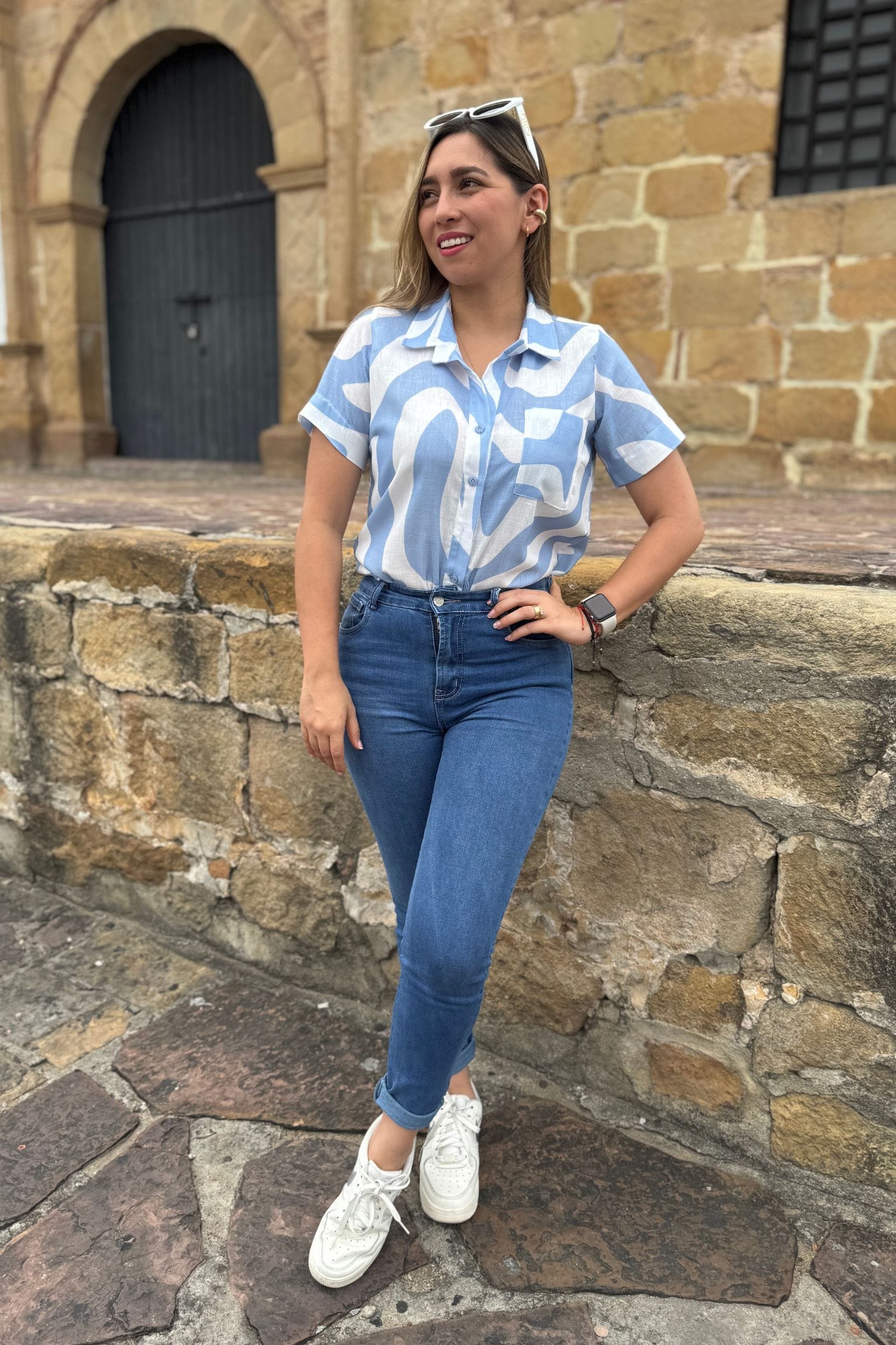 Camisera Noa celeste