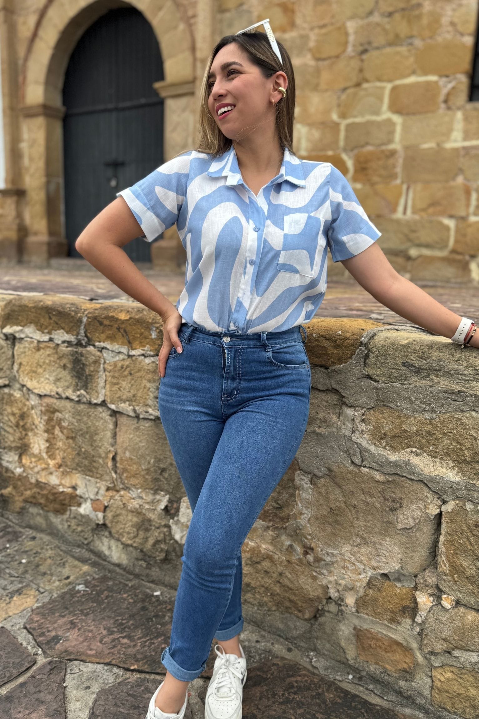 Camisera Noa celeste - Image 2