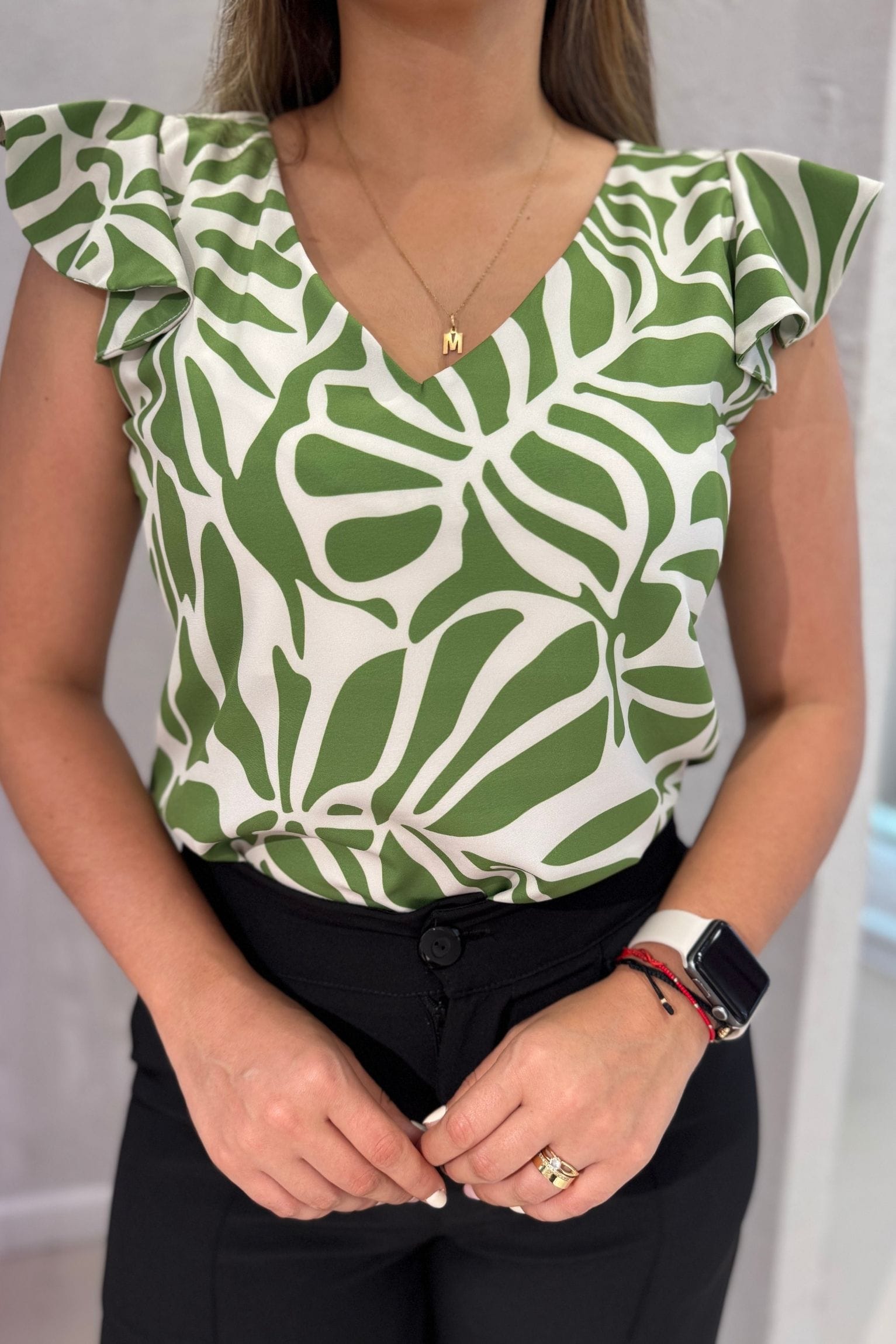 Blusa Bali verde limon - Image 2