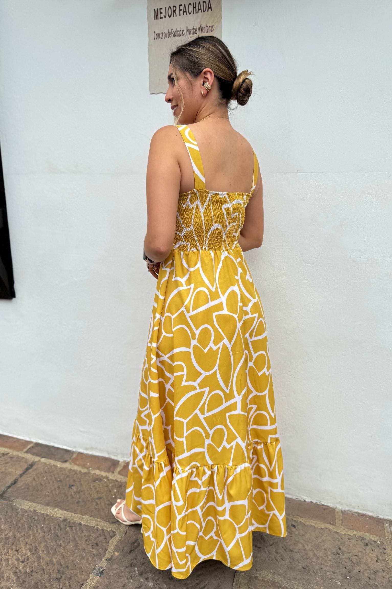 Vestido Cielo mostaza - Image 2