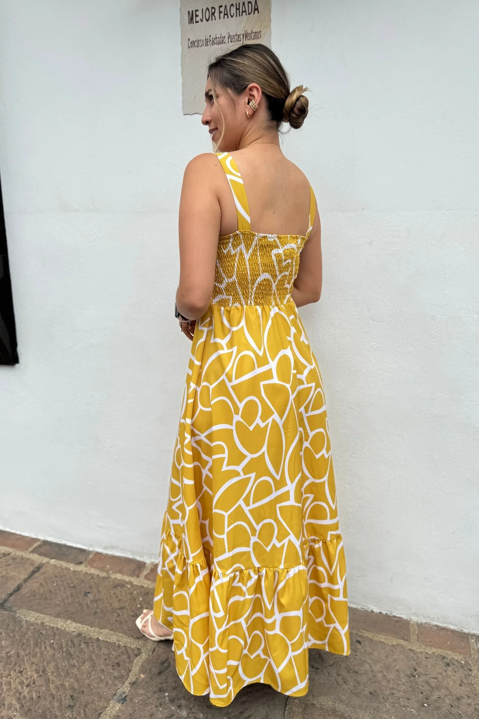 Vestido Cielo mostaza - Image 2