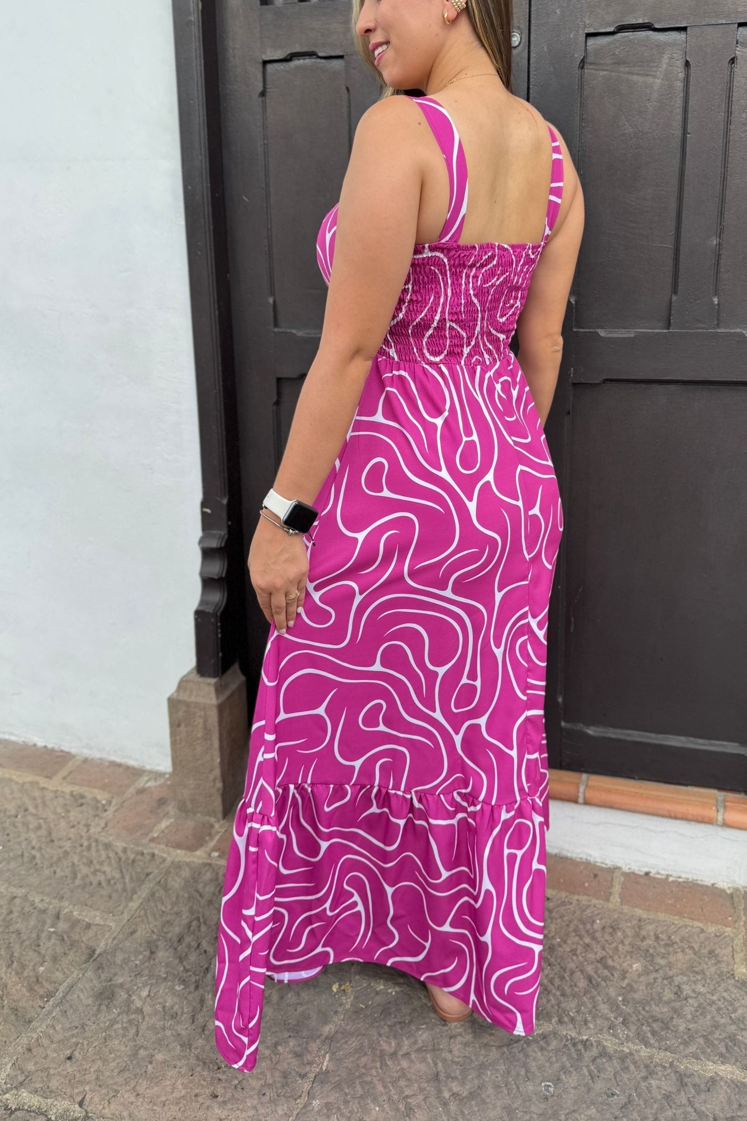 Vestido Cielo magenta - Image 2