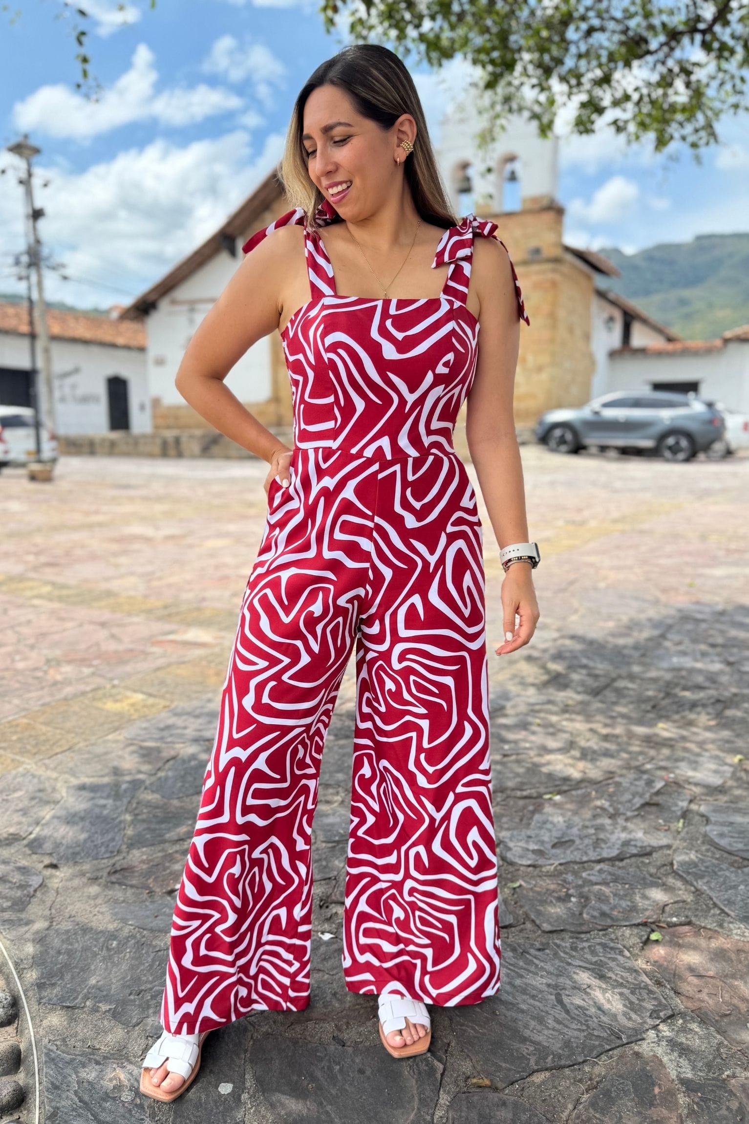 Enterizo Mar vino tinto