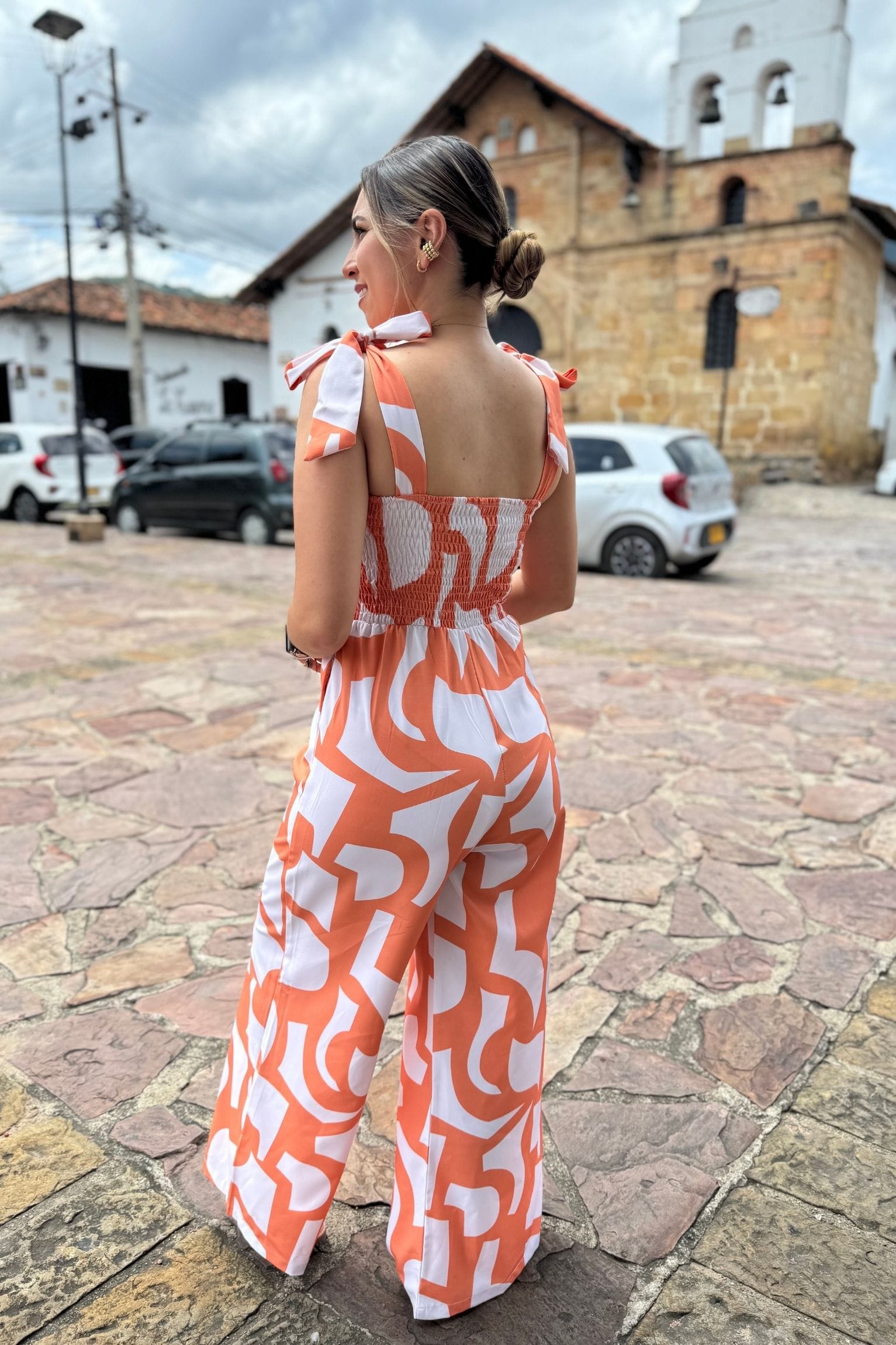 Enterizo Mar naranja beige - Image 2