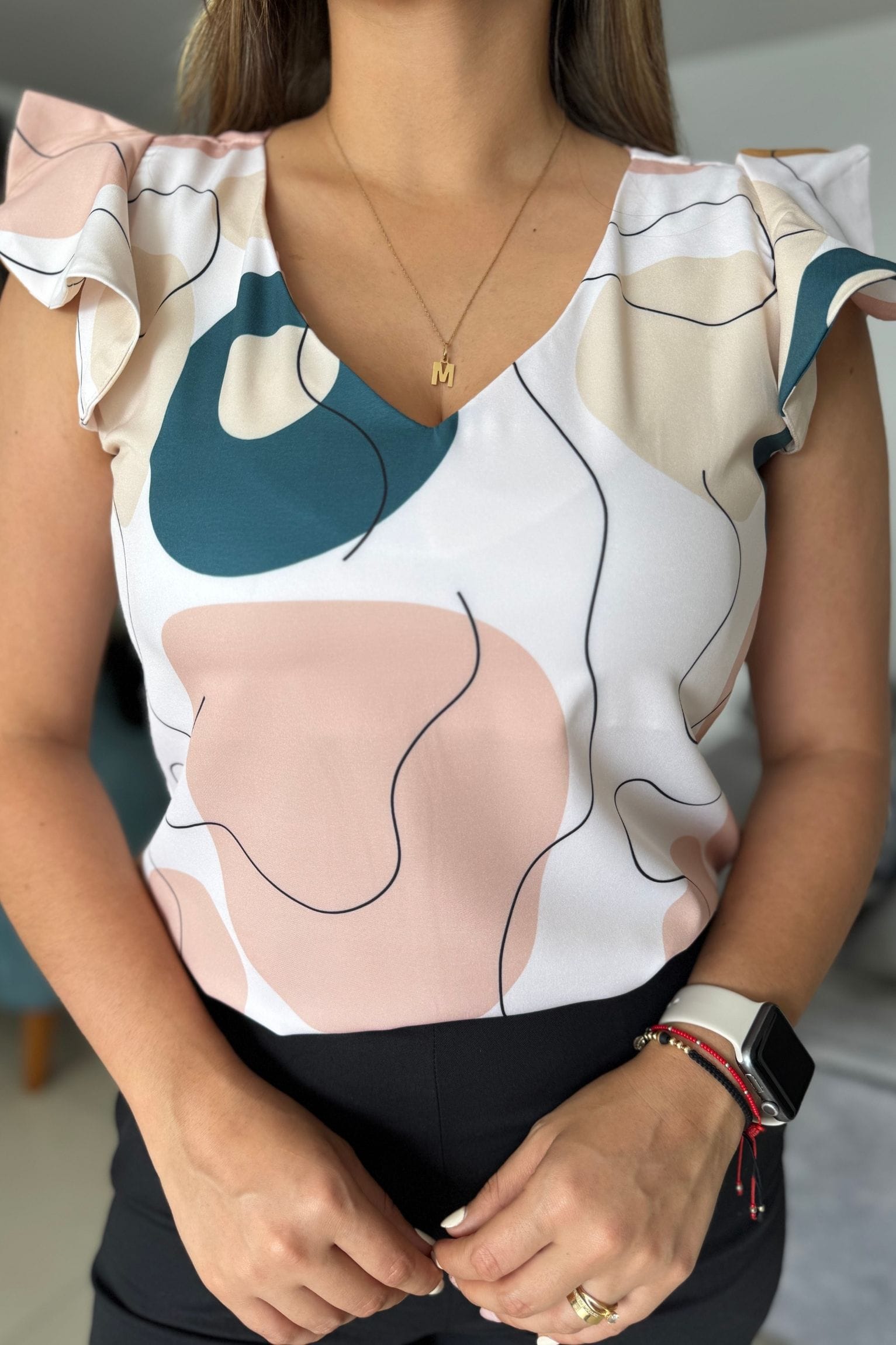 Blusa Bali abstracta - Image 2