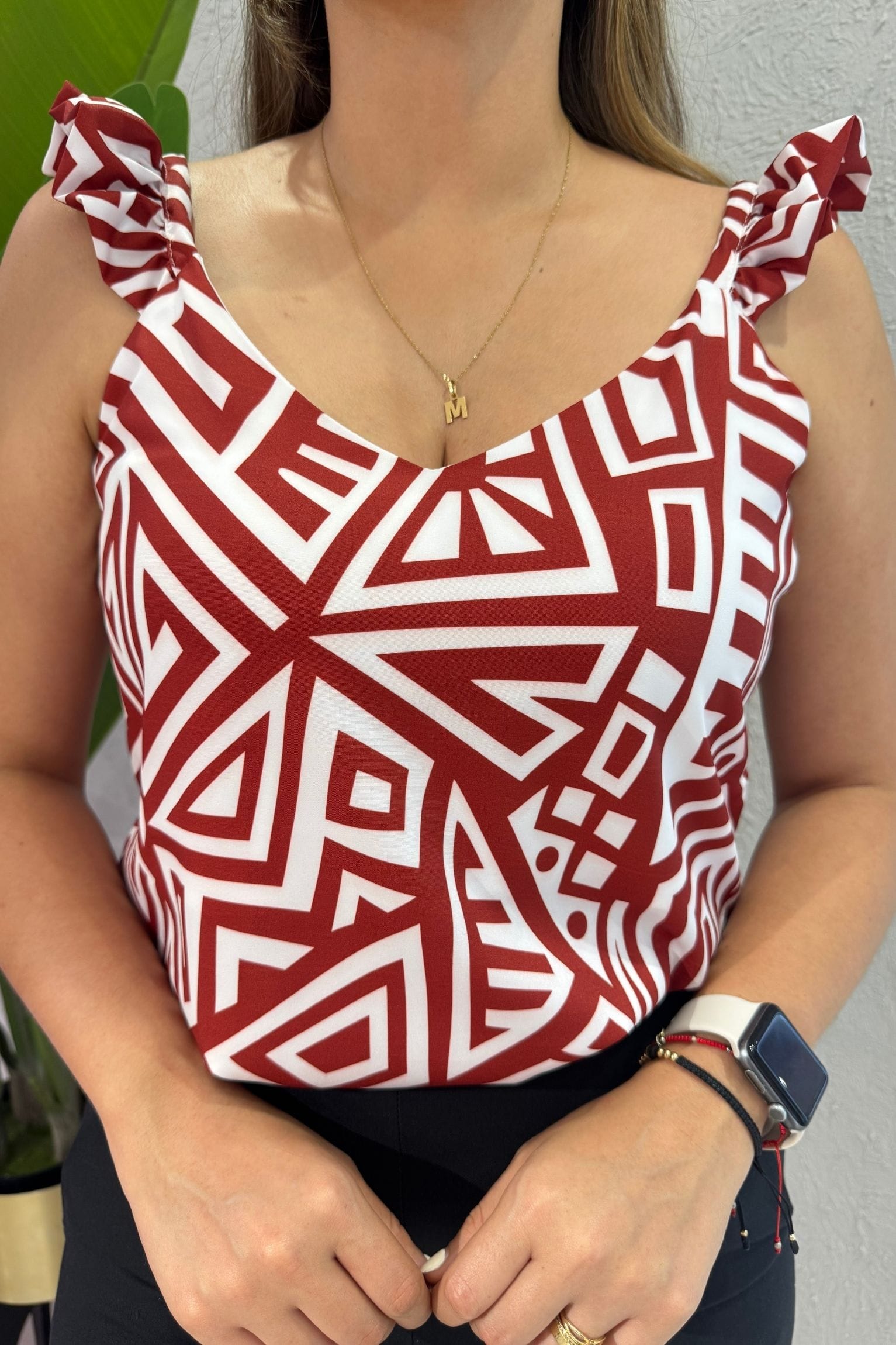 Blusa Paradise rojo opaco - Image 2