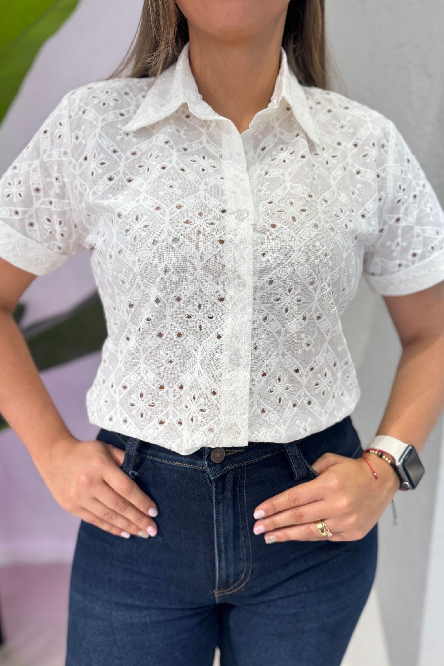 Blusa Aurora blanca - Image 2