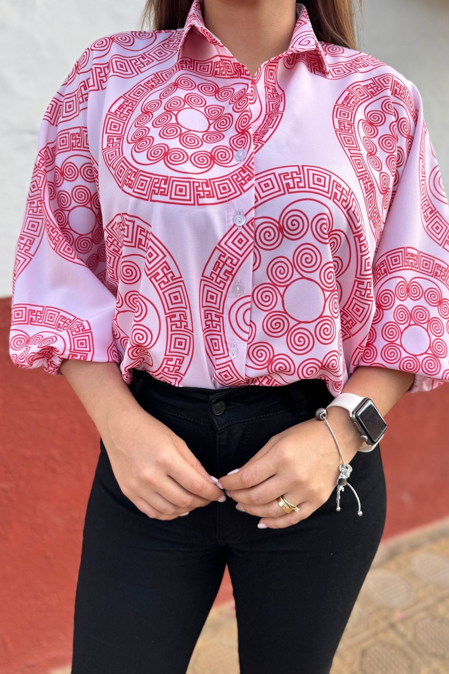 Blusón Ambar circulos - Image 2