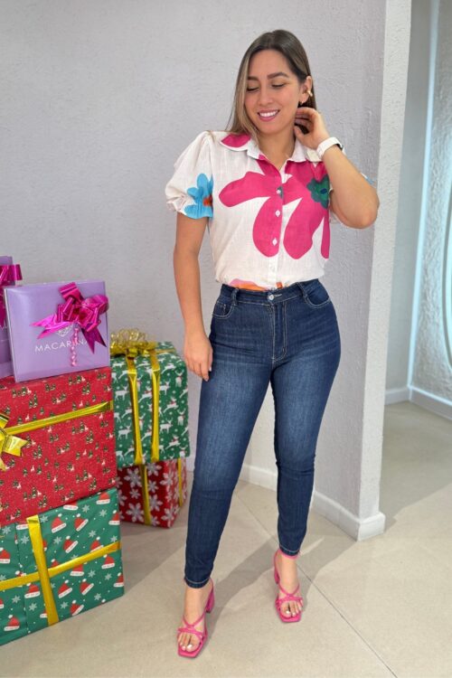 Blusa Verona tropical