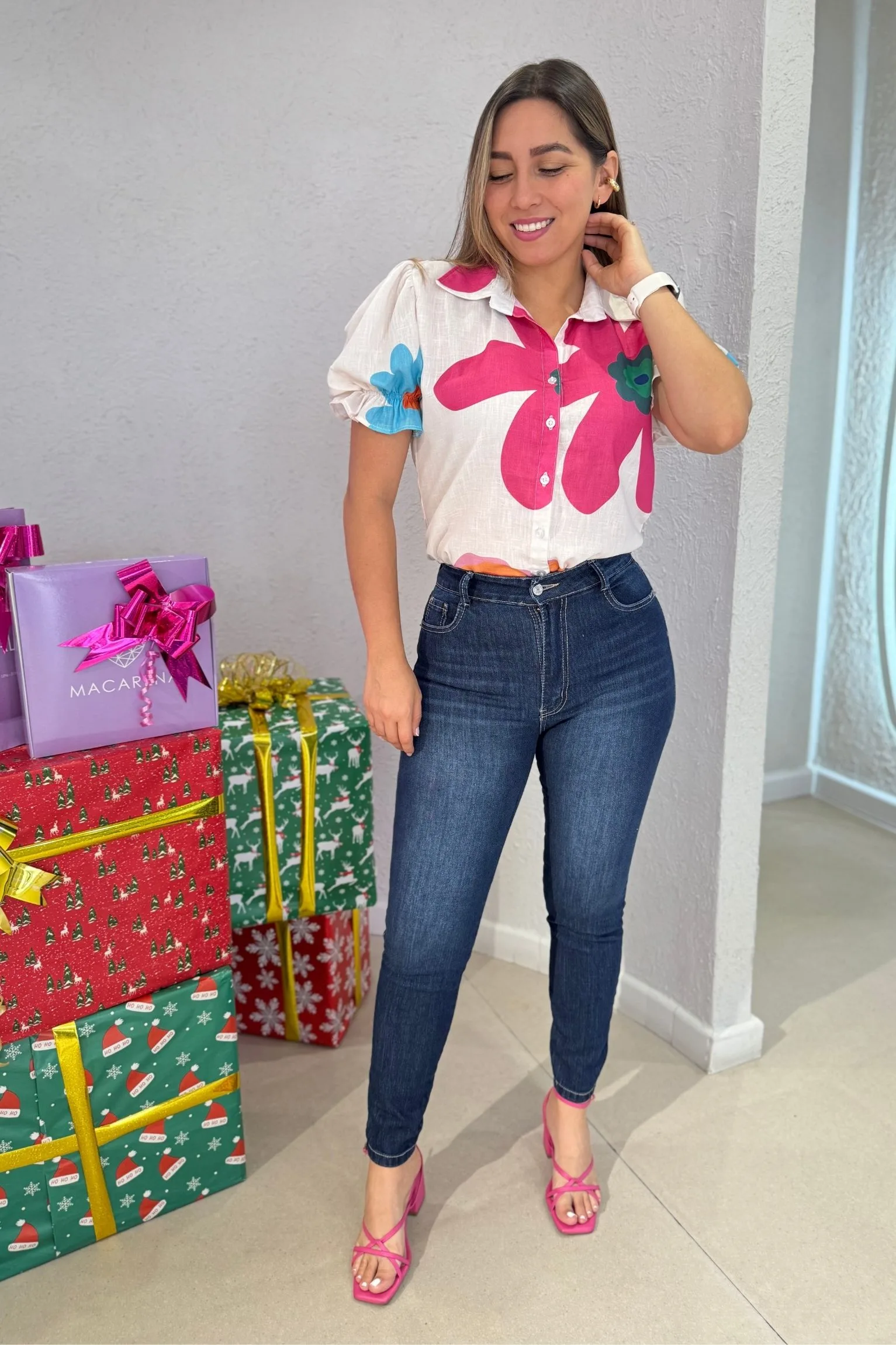 Blusa Verona tropical