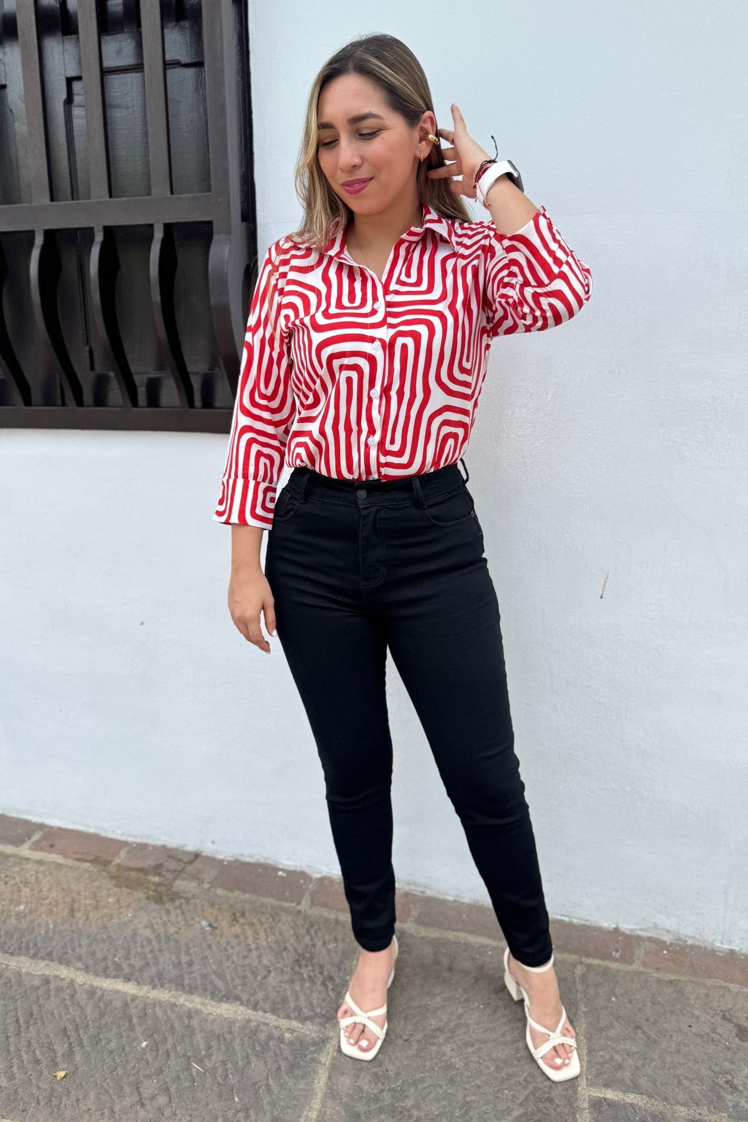 Jean Skinny negro 01