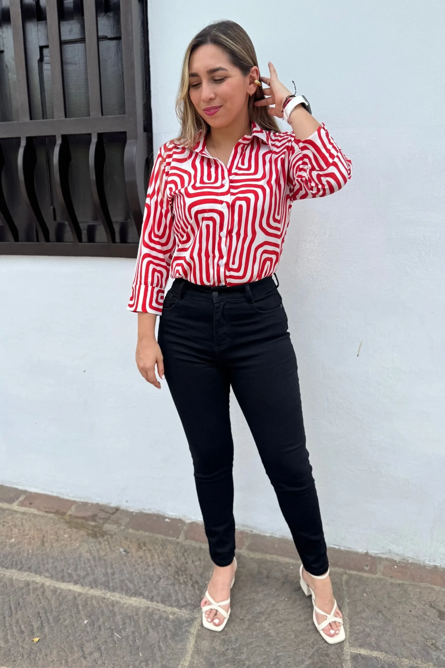 Jean Skinny negro 01