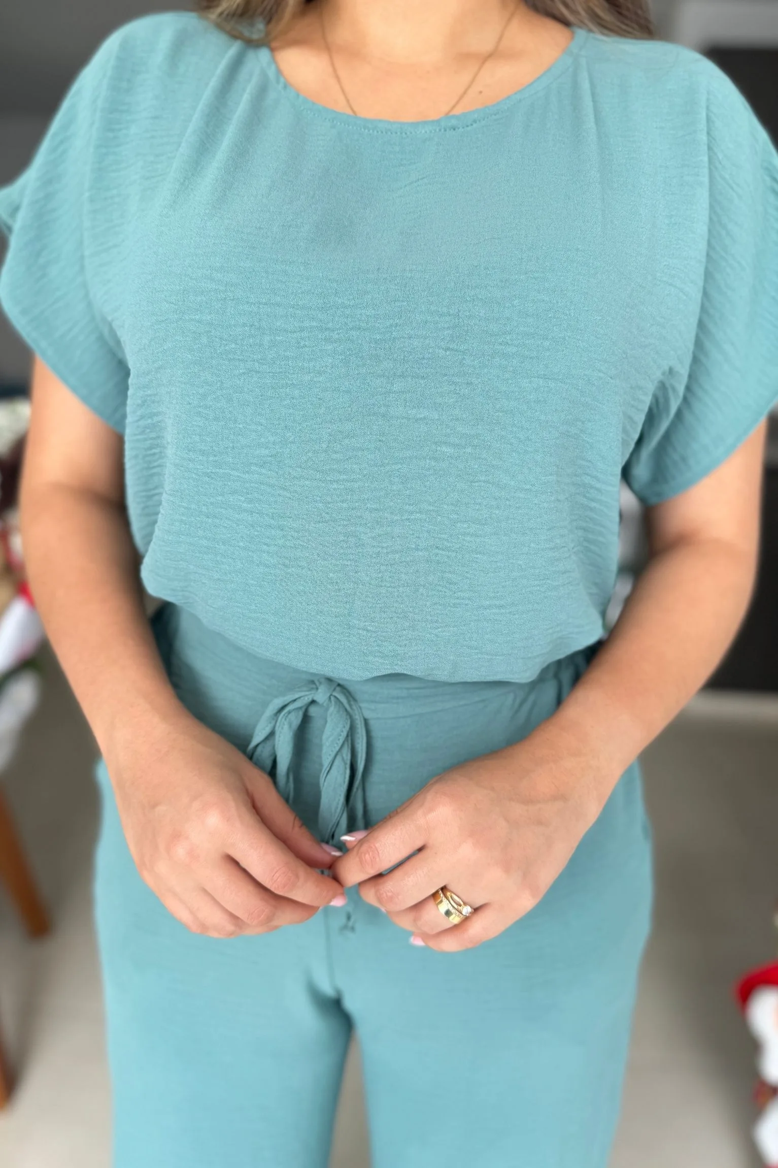 Set milan verde eucalipto. - Image 2