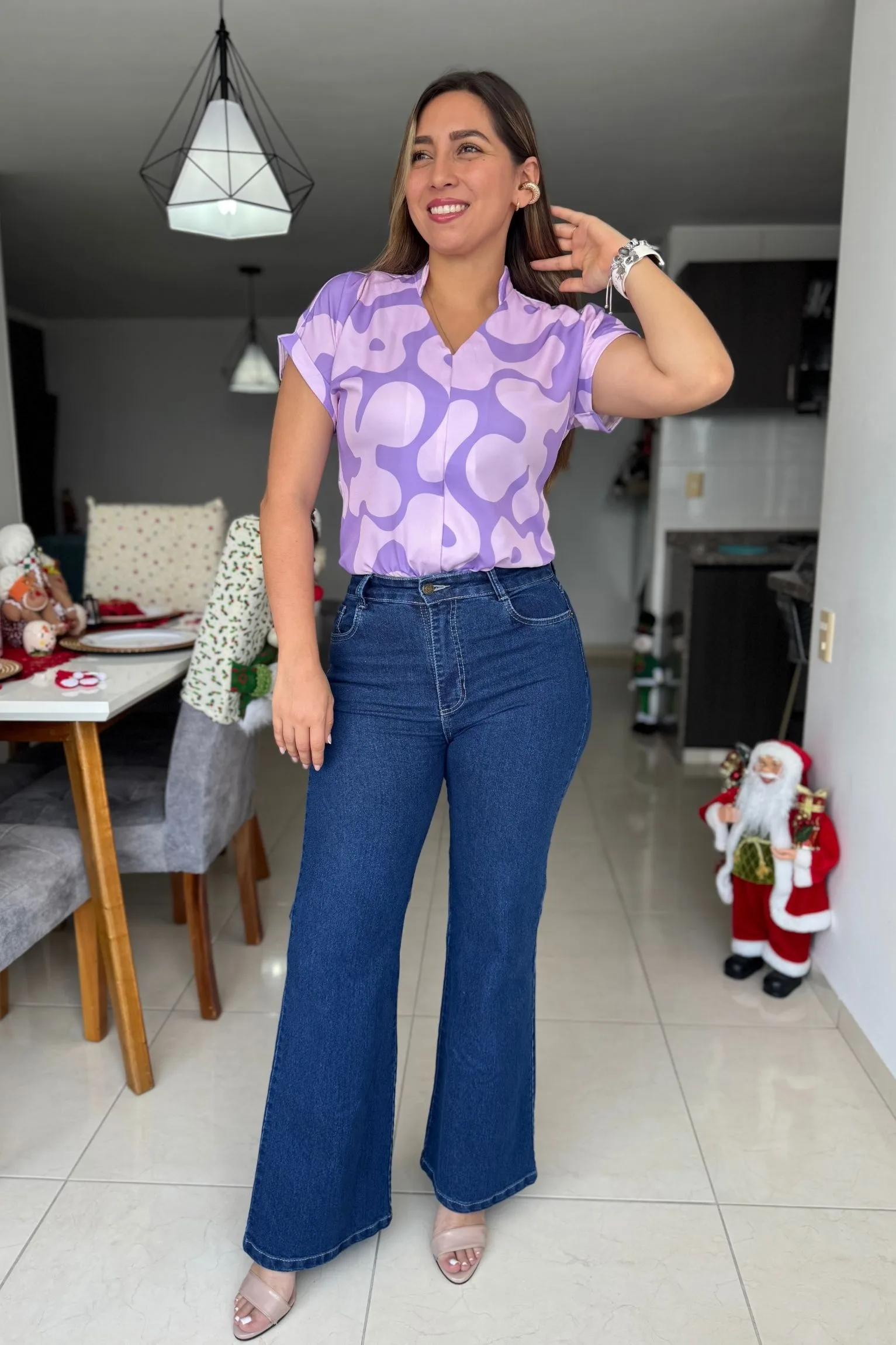 Blusa Rafaela Lila rosa