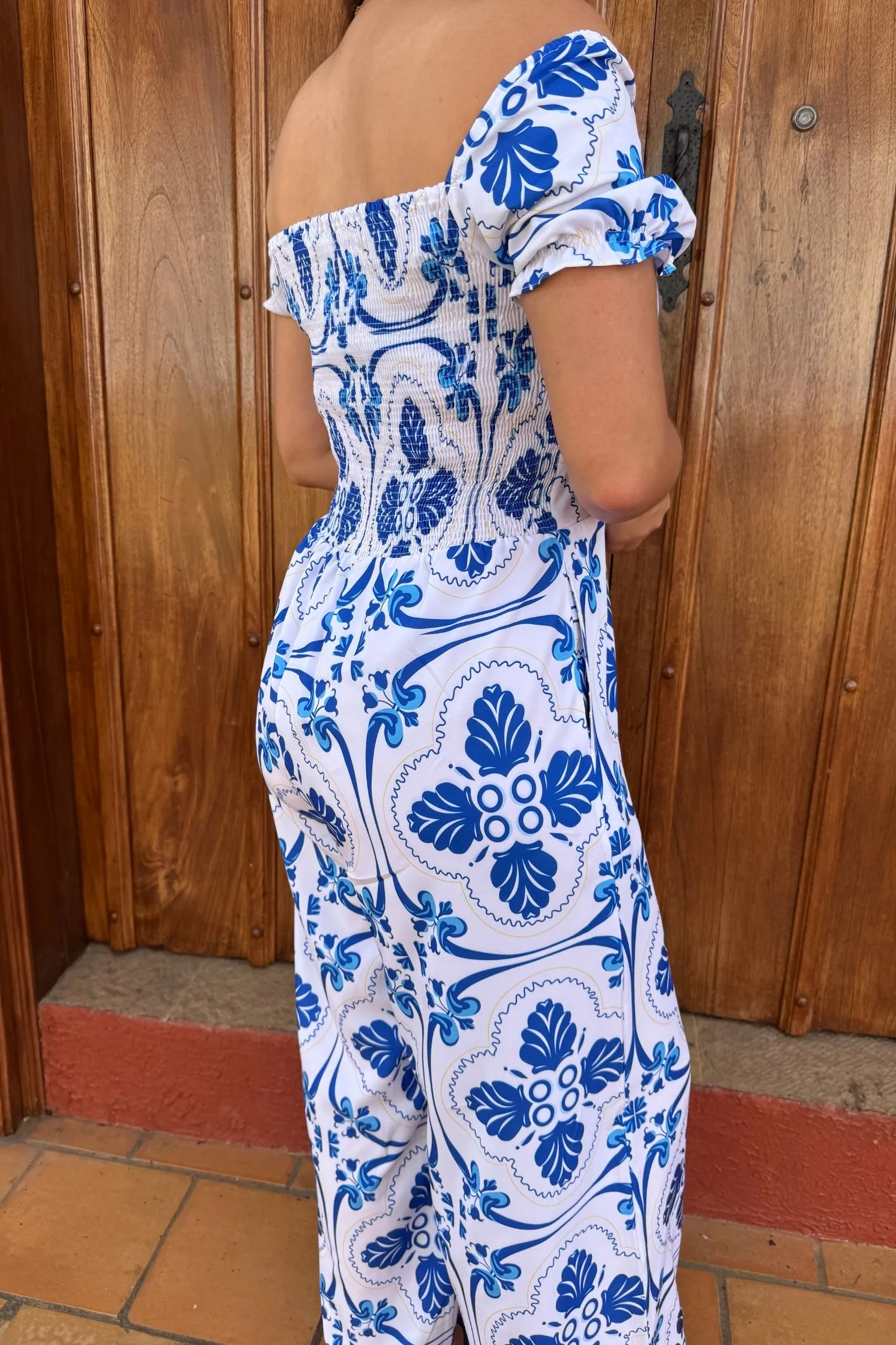 Enterizo Habana Azul blanco - Image 2