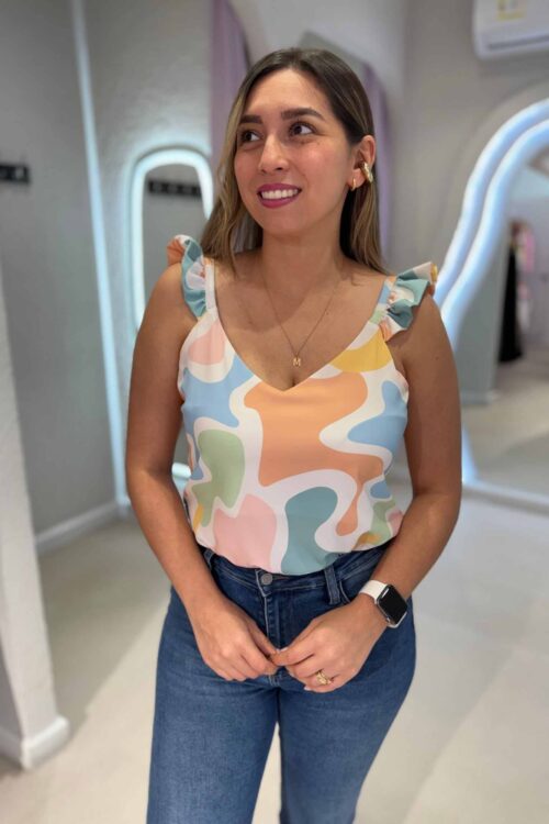 blusa paradise colors