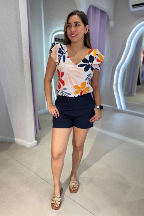 Blusa Bali Tropical