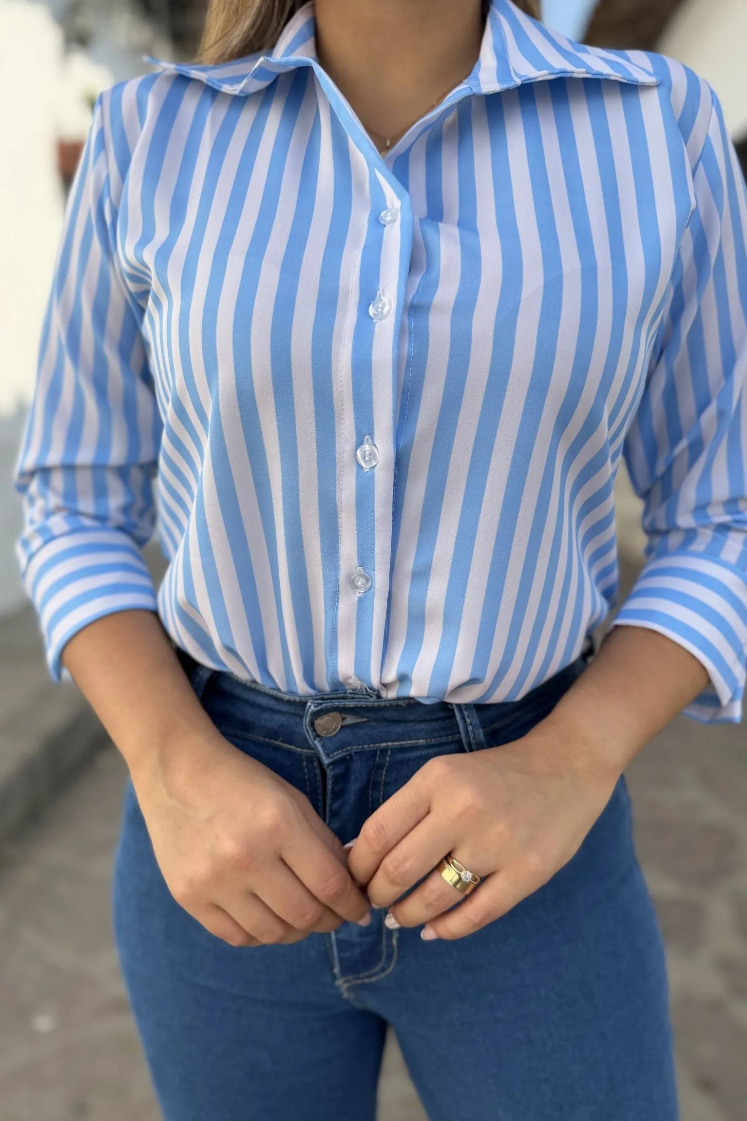 Camisera Zafiro Lineas celestes - Image 3