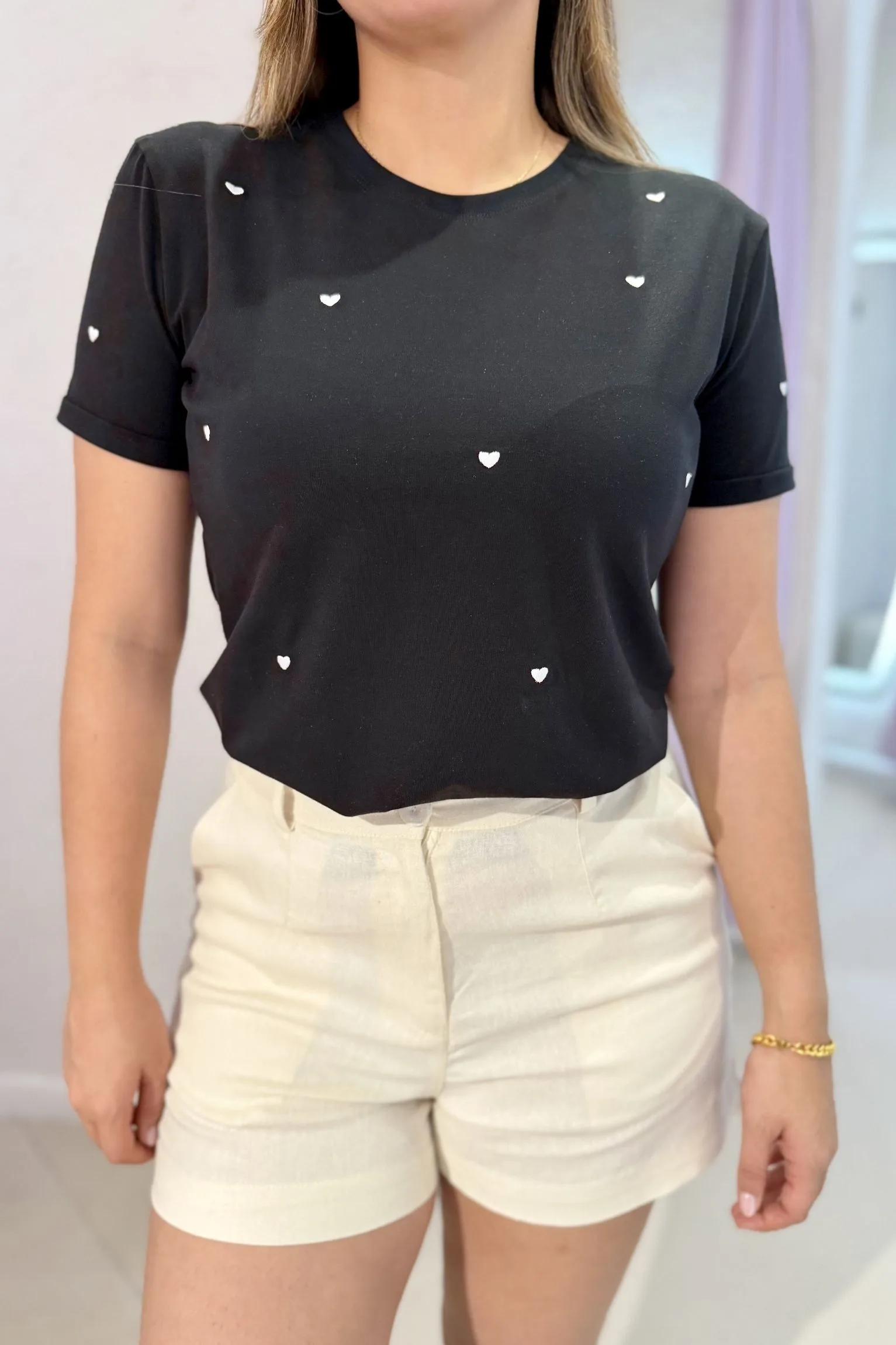 Camiseta Negra corazon - Image 2