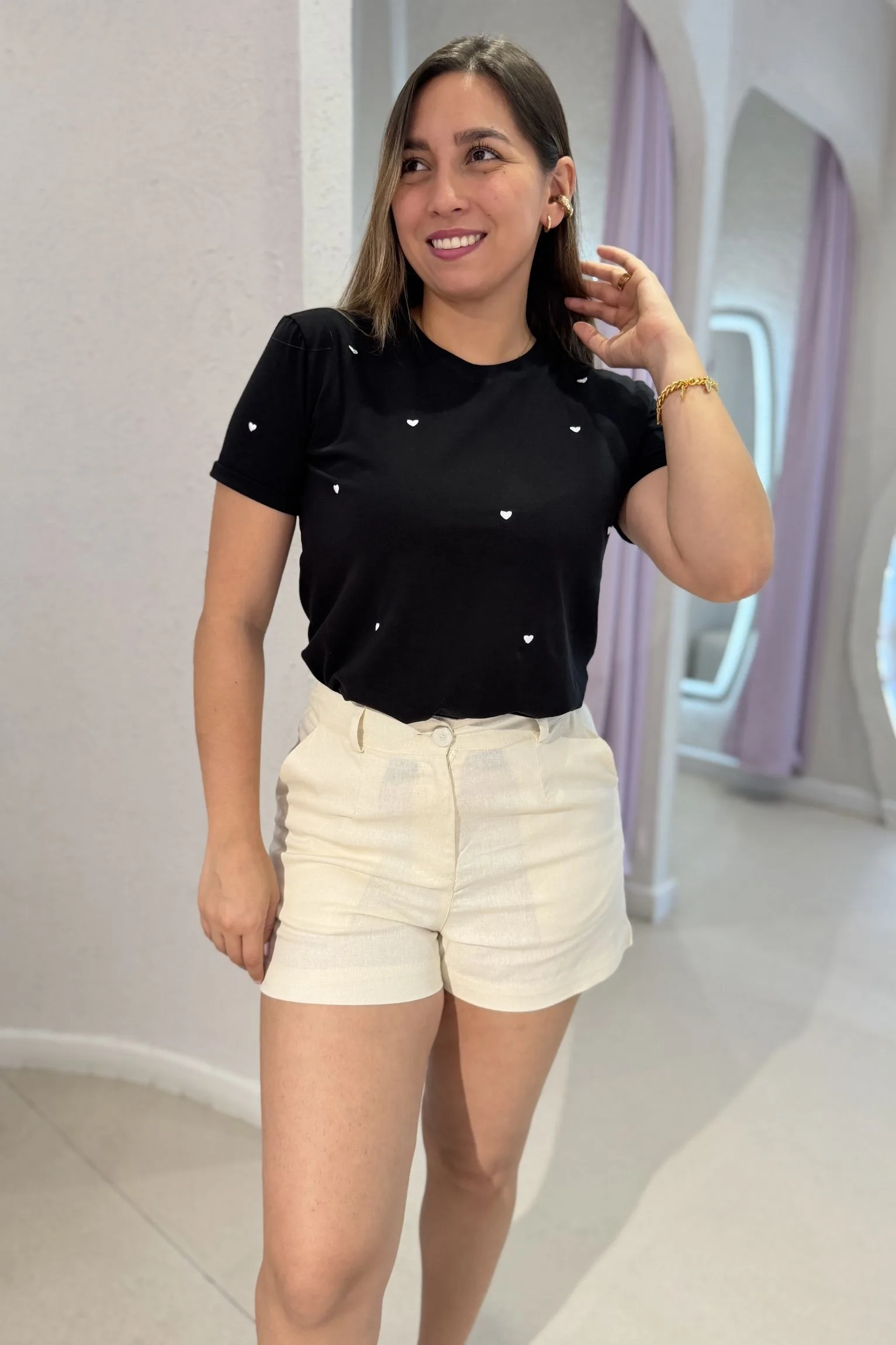 Camiseta Negra corazon - Image 3