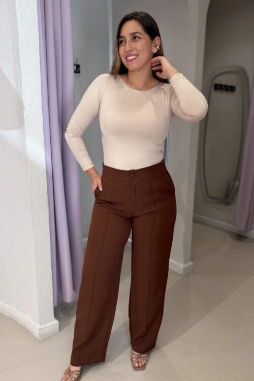 Pantalon sevilla Marron.
