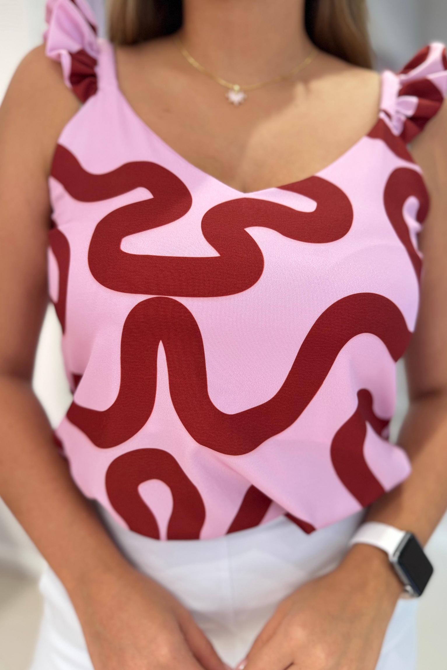Blusa Paradise Rosa Vino. - Image 3